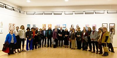 CUMHURİYETİMİZİN 100. YILI 3. GAZİANTEP KARMASI RESİM SERGİSİ