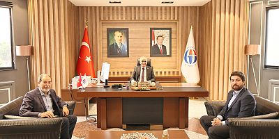 DMO GAZİANTEP BÖLGE MÜDÜRÜ ŞAHİN’DEN REKTÖR DOĞAN’A ZİYARET