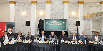 Doğan, muhtarlarla iftar sofrasında buluştu