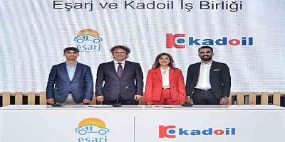 Eşarj ve Kadoil İş birliği ile Türkiye’nin Elektrikli Araç Şarj İstasyon Ağı