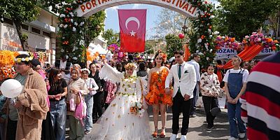 Festivalde Osmanlı geleneği yaşatıldı, ciğer tezgahları davul zurna ile şenlendi
