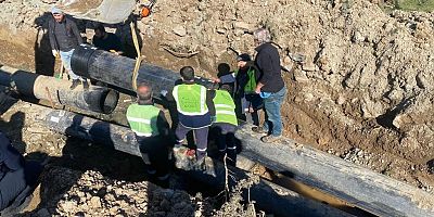 GASKİ, DEPREMDEN ETKİLENEN İLÇELERDE ALTYAPI SORUNLARINI ÇÖZDÜ