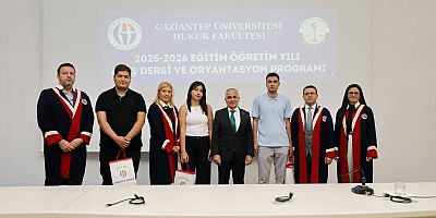 GAÜN HUKUK FAKÜLTESİ’NDE AÇIŞ DERSİ REKTÖR DOĞAN’DAN
