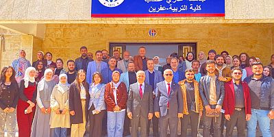 GAÜN REKTÖRÜ DOĞAN, AFRİN EĞİTİM FAKÜLTESİ’Nİ ZİYARET ETTİ