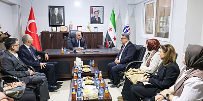 GAÜN REKTÖRÜ DOĞAN CERABLUS MESLEK YÜKSEKOKULU’NU ZİYARET ETTİ