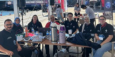 GAÜN REKTÖRÜ DOĞAN’DAN TEKNOFEST TAKIMLARINA DESTEK ZİYARETİ