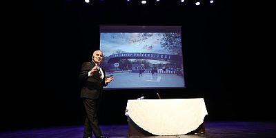 GAÜN REKTÖRÜ DOĞAN ÖĞRENCİLERLE BULUŞTU