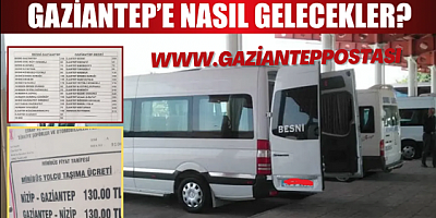 Gaziantep’e gelen gidemiyor, giden dönemiyor