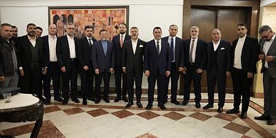 Gaziantep Heyeti, Çobanbey ve Halep'te önemli temaslarda bulundu