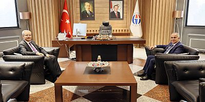 GAZİANTEP İL MİLLÎ EĞİTİM MÜDÜRÜ ARPACI’DAN GAÜN REKTÖRÜ DOĞAN’A ZİYARET