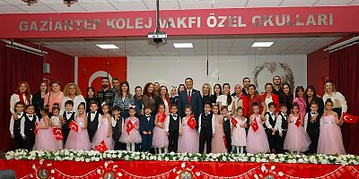 Gaziantep Kolej Vakfı Özel Okullarında Cumhuriyet Bayramı Coşkusu