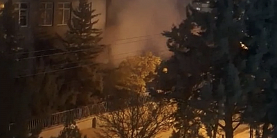 Gaziantep Osmangazi İlköğretim Okulu’nda Yangın