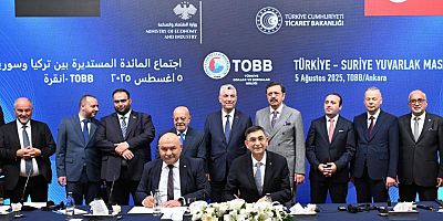 Gaziantep Sanayi Odası ile Halep Sanayi Odası arasında iş birliği protokolü imzalandı