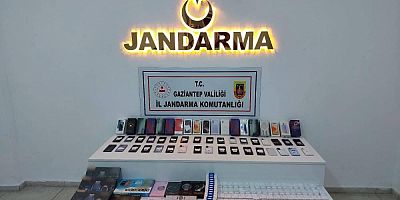 Gaziantep'te 1,5 milyon TL değerinde kaçak malzeme ele geçirildi