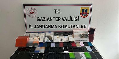 Gaziantep'te 1 milyon TL değerinde kaçak malzeme ele geçirildi
