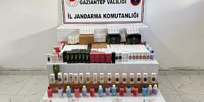 Gaziantep'te 1 milyon TL değerinde kaçak parfüm ele geçirdi