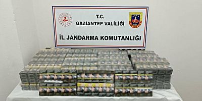 Gaziantep’te 150 bin TL değerinde kaçak sigara ele geçirildi