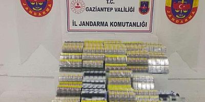 Gaziantep’te 180 bin lira değerinde kaçak sigara ele geçirildi