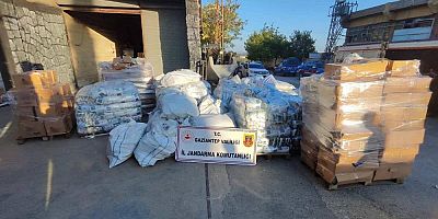 Gaziantep'te 2 milyon lira değerinde sahte deterjan ele geçirildi