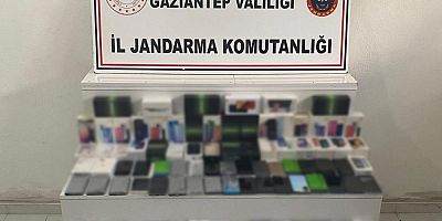 Gaziantep'te 2 milyon TL değerinde kaçak telefon ele geçirildi