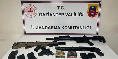Gaziantep'te 23 adet ruhsatsız silah ele geçirildi: 19 gözaltı