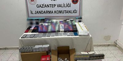 Gaziantep’te 3 milyon TL değerinde kaçak ürün ele geçirildi