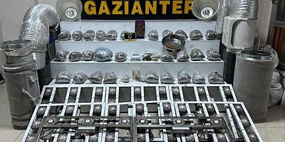 Gaziantep’te 32 kilo skunk ele geçirildi