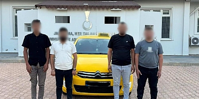 Gaziantep'te 5 düzensiz göçmen ile 5 organizatör yakalandı