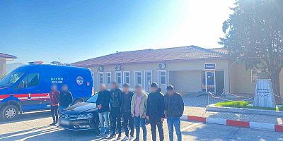 Gaziantep’te 6 düzensiz göçmen yakalandı, 1 organizatör tutuklandı