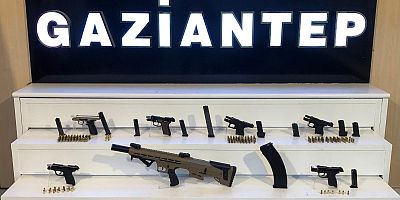 Gaziantep’te 7 adet kaçak silah ele geçirildi: 1 şahıs tutuklandı