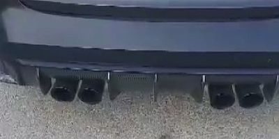 Gaziantep'te abart egzoz ve yetkisiz çakar kullanan 2 araca ceza