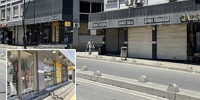 Gaziantep'te bazı Suriyeli işletmeciler, dükkanlarını açmadı