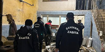 Gaziantep'te bin 300 kilo sağlıksız sakatat ele geçirildi, iş yeri kapatıldı