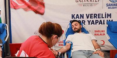 Gaziantep’te bir günde 5 bin 989 ünite kan bağışı yapıldı
