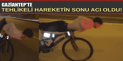 Gaziantep’te bisikletli ölüme çarptı