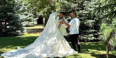 Gaziantep’te çiftler doğal fotoğraf stüdyosunu tercih ediyor