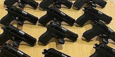 Gaziantep’te çok sayıda ruhsatsız silah ele geçirildi