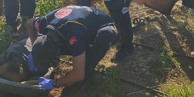 Gaziantep'te, devrilen motosikletin sürücüsü yaralandı