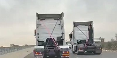 Gaziantep’te Düğün Konvoyu Tepki Çekti: TIR’lar Yolu Kapattı