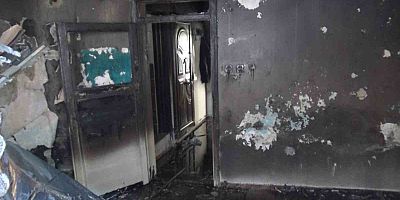 Gaziantep’te ev yangınında 3’ü çocuk 5 kişi yaralandı