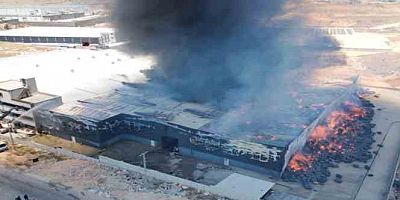 Gaziantep'te fabrika yangını: 10 kişi hastaneye kaldırıldı