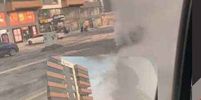 Gaziantep’te Facianın Eşiğinden Dönüldü: Araç Dumanlar İçinde