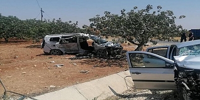 Gaziantep'te Feci Kaza, 3'ü Ağır 8 Kişi Yaralandı