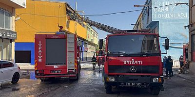 Gaziantep'te gıda işletmesindeki yangın söndürüldü