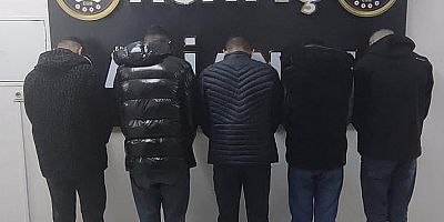 Gaziantep’te iki iş yerine silahla ateş edilmesine ilişkin 5 şüpheli yakalandı