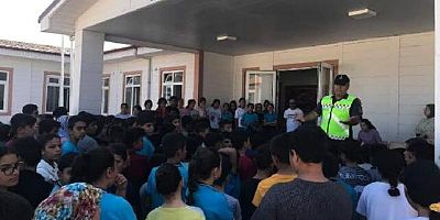 Gaziantep'te jandarmadan öğrencilere trafik eğitimi