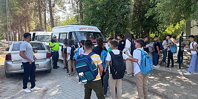 Gaziantep’te Jandarmadan Okul Servislerine Sıkı Denetim