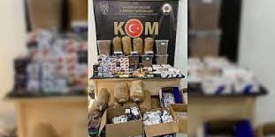 Gaziantep’te kaçak sigara operasyonu: 3 gözaltı