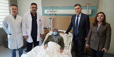 Gaziantep'te kadın hasta, kadavradan yapılan böbrek nakli ile sağlığına kavuştu