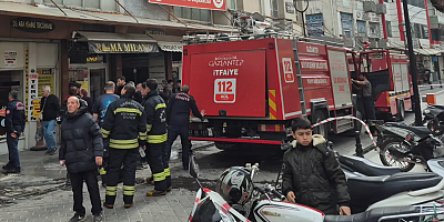 Gaziantep'te korku dolu anlar! Çarşı yanıyor